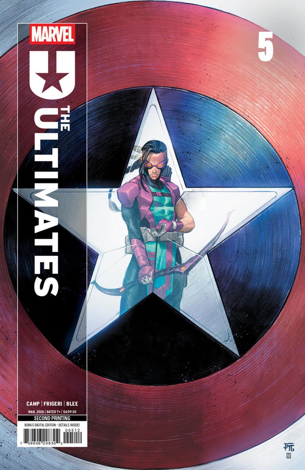 ULTIMATES #5 DIKE RUAN 2ND PRINTING VAR CVR A