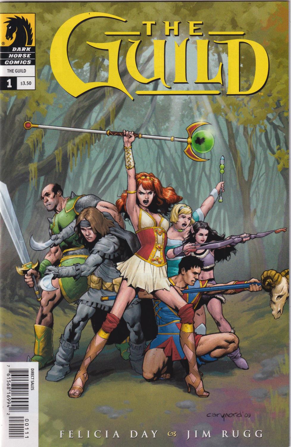 THE GUILD #1-3 DARK HORSE 2010 COMPLETE SET