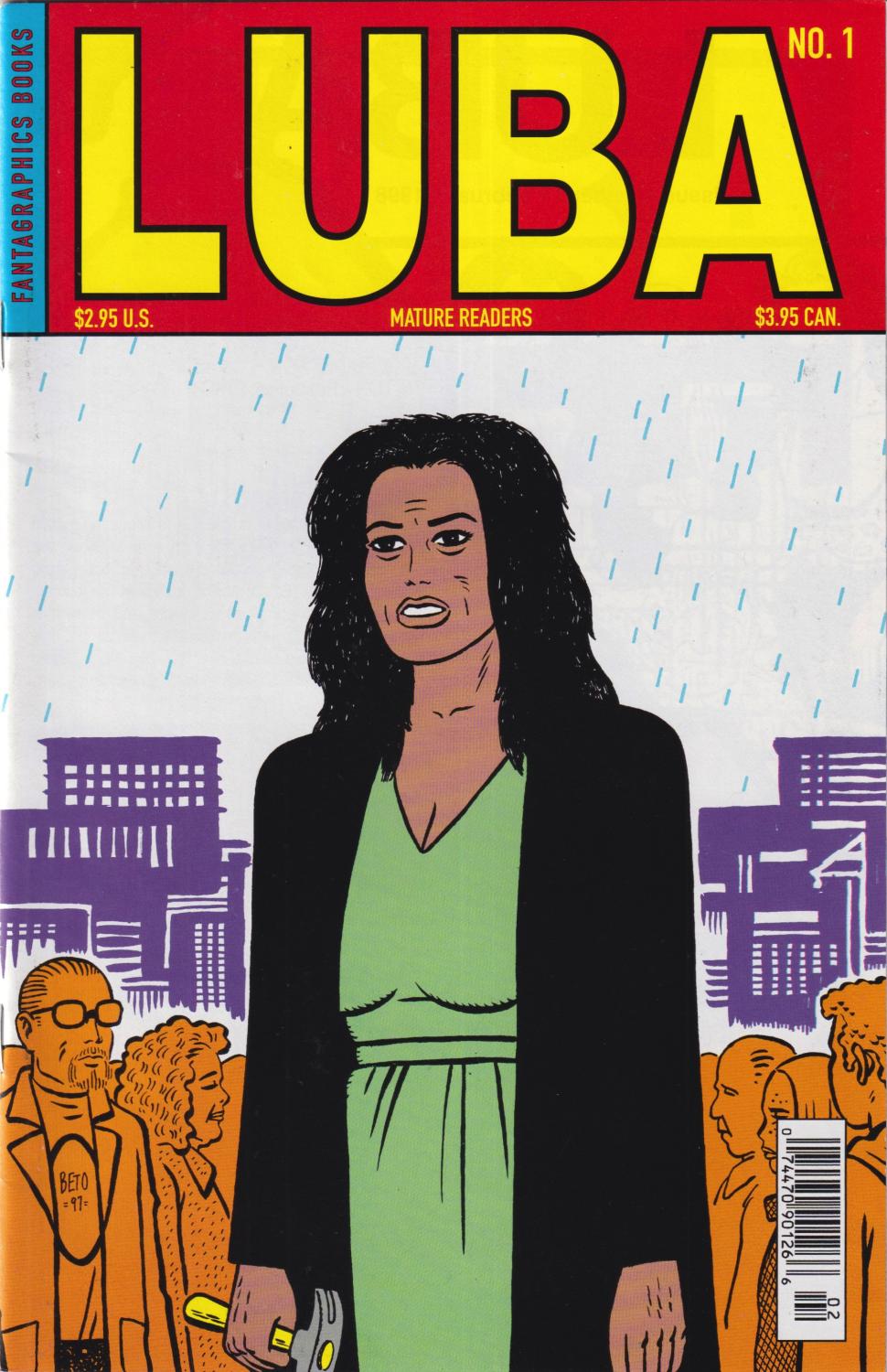 LUBA #1-10 FANTAGRAPHICS 1998 COMPLETE SET