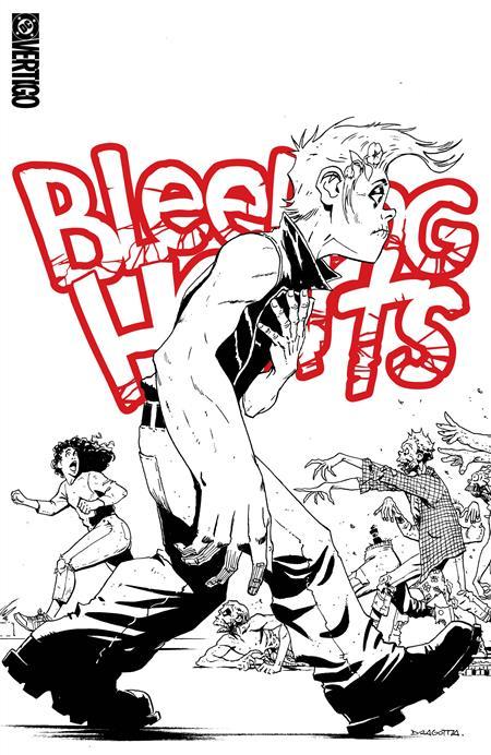 BLEEDING HEARTS #1 SECOND PRINTING CVR B NICK DRAGOTTA CARD STOCK VAR
