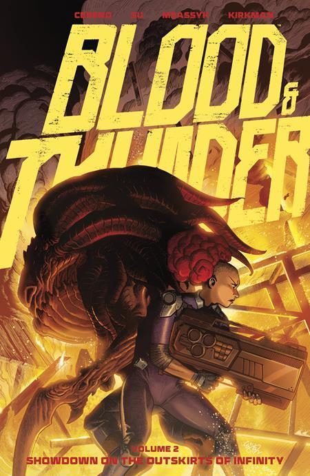 BLOOD AND THUNDER TP VOL 02 SHOWDOWN ON THE OUTSKIRTS EJ SU AND MSASSYK CVR
