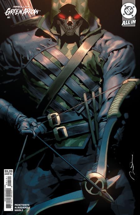ABSOLUTE GREEN ARROW #1 CVR B GERALD PAREL CARD STOCK VAR OF 6