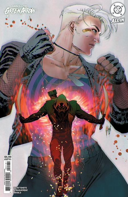 ABSOLUTE GREEN ARROW #1 CVR C GUILLEM MARCH CARD STOCK VAR OF 6