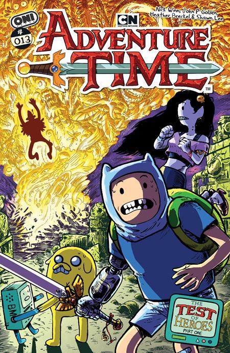ADVENTURE TIME 2025 #13 CVR B JOHN P GOLDEN VAR
