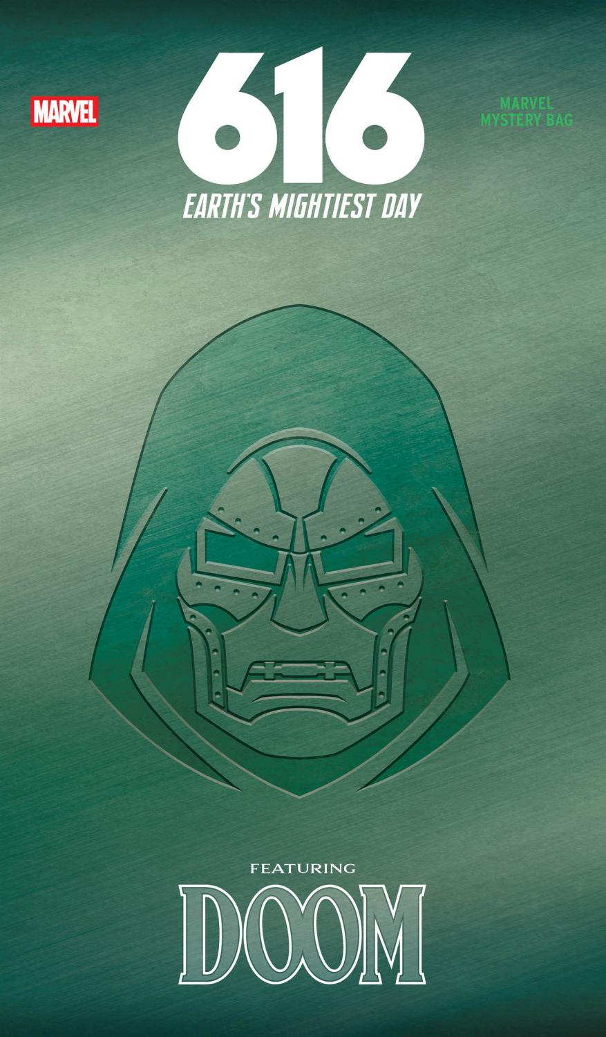 616 DAY MARVEL MYSTERY BAG FEATURING DOOM ON SALE EDITION CVR A