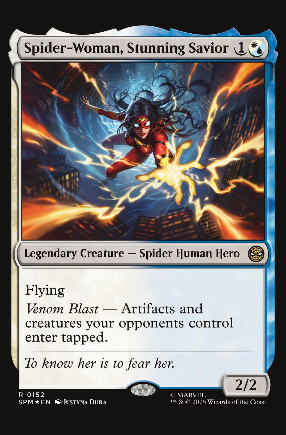 AMAZING SPIDER-MAN SPIDER-VERSITY #2 JUSTYNA DURA MAGIC THE GATHERING VAR CVR C