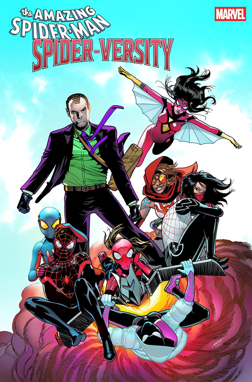 AMAZING SPIDER-MAN SPIDER-VERSITY #2 PERE PEREZ VAR CVR B