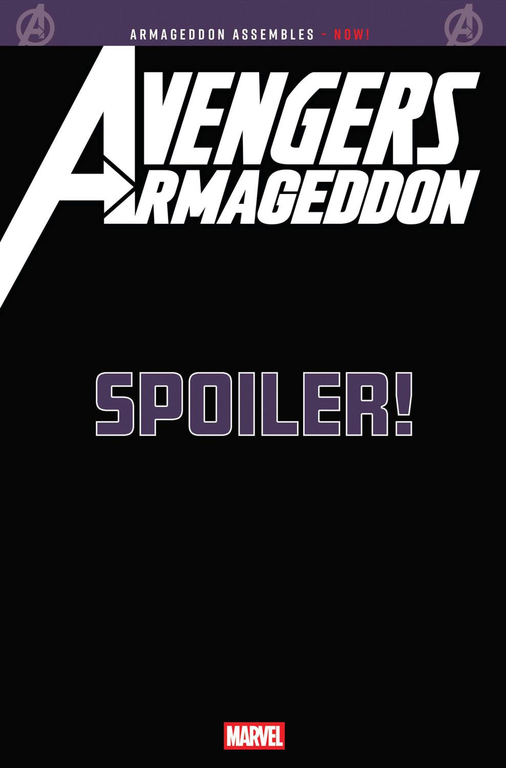 AVENGERS ARMAGEDDON #1 MARCO CHECCHETTO SPOILER VAR CVR F