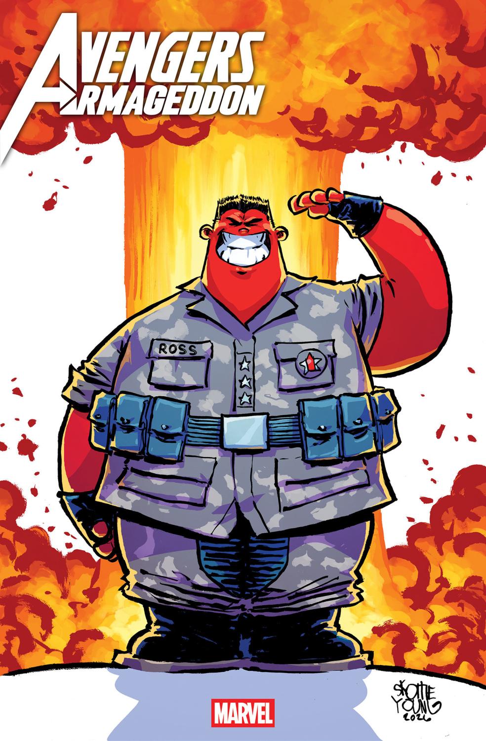 AVENGERS ARMAGEDDON #1 SKOTTIE YOUNG VAR CVR G