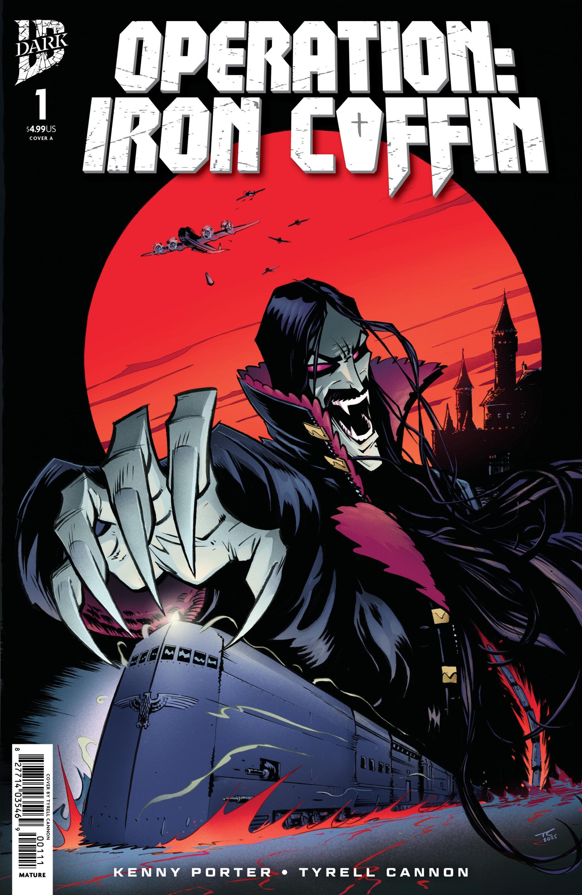 OPERATION IRON COFFIN #1 COVER A CANNON CVR A