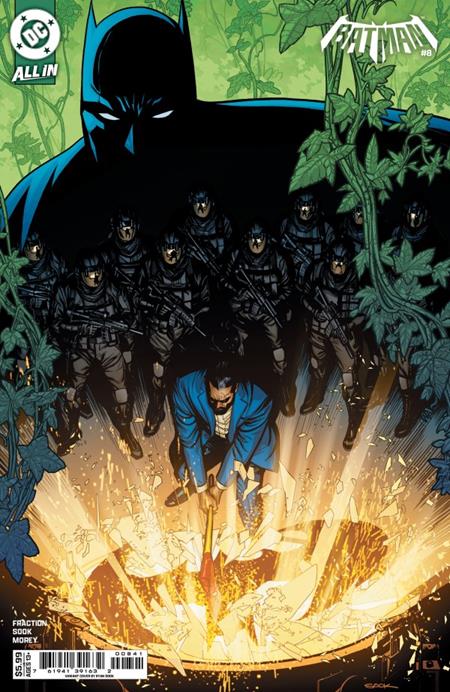 DF BATMAN #8 VAR SIGNED BY RYAN SOOK CVR A