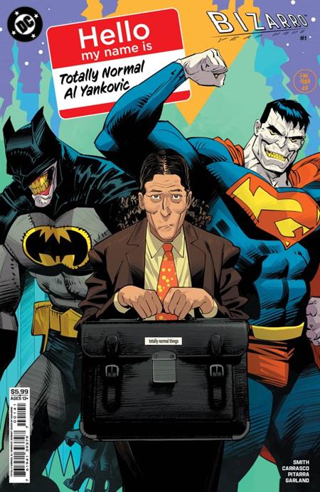 DF BIZARRO YEAR NONE #1 DAN MORA TOTALLY NORMAL AL YANKOVIC CAMEO VAR CGC GRADED CVR A