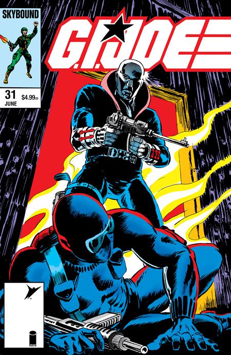 GI JOE A REAL AMERICAN HERO #31 HAMA FILES EDITION CVR C MICHAEL GOLDEN FOIL VAR