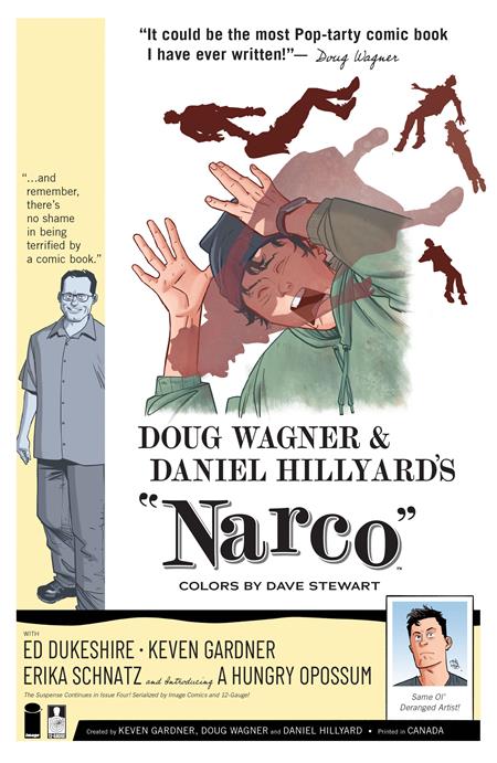 NARCO #4 CVR B DANIEL HILLYARD AND DAVE STEWART HITCHCOCK HOMAGE VAR OF 5