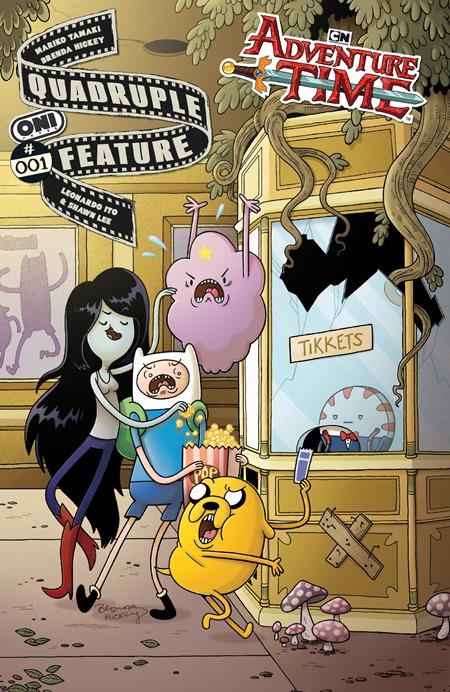 ADVENTURE TIME QUADRUPLE FEATURE #1 CVR A BRENDA HICKEY OF 4