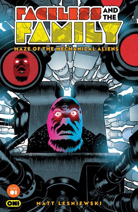 FACELESS AND THE FAMILY MAZE OF THE MECHANICAL ALIENS #1 CVR B KELLEY JONES VAR OF 4