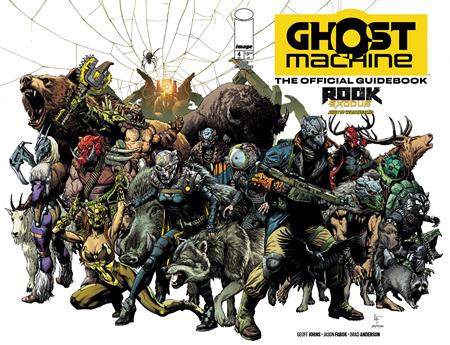 GHOST MACHINE THE OFFICIAL GUIDEBOOK #4 CVR A GARY FRANK AND BRAD ANDERSON WRAPAROUND OF 5