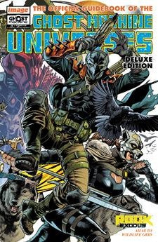 GHOST MACHINE THE OFFICIAL GUIDEBOOK #4 CVR B BRYAN HITCH AND BRAD ANDERSON WRAPAROUND VAR OF 5