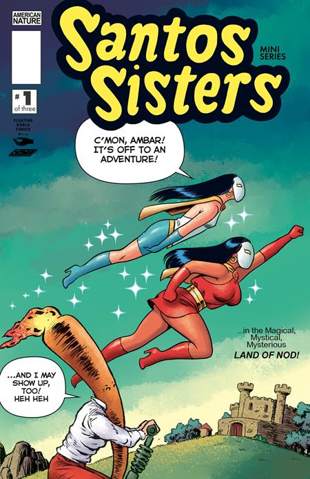 SANTOS SISTERS FUN SPECIAL #1 CVR B BOB BURDEN VAR OF 3