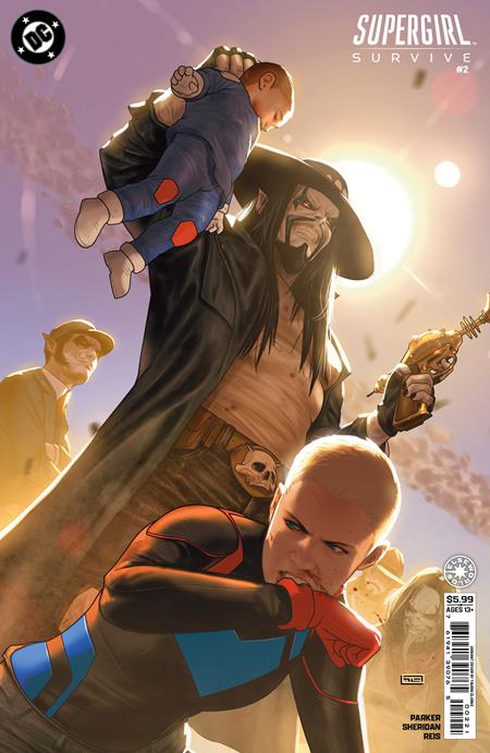 SUPERGIRL SURVIVE #2 CVR B TAURIN CLARKE CARD STOCK VAR OF 6