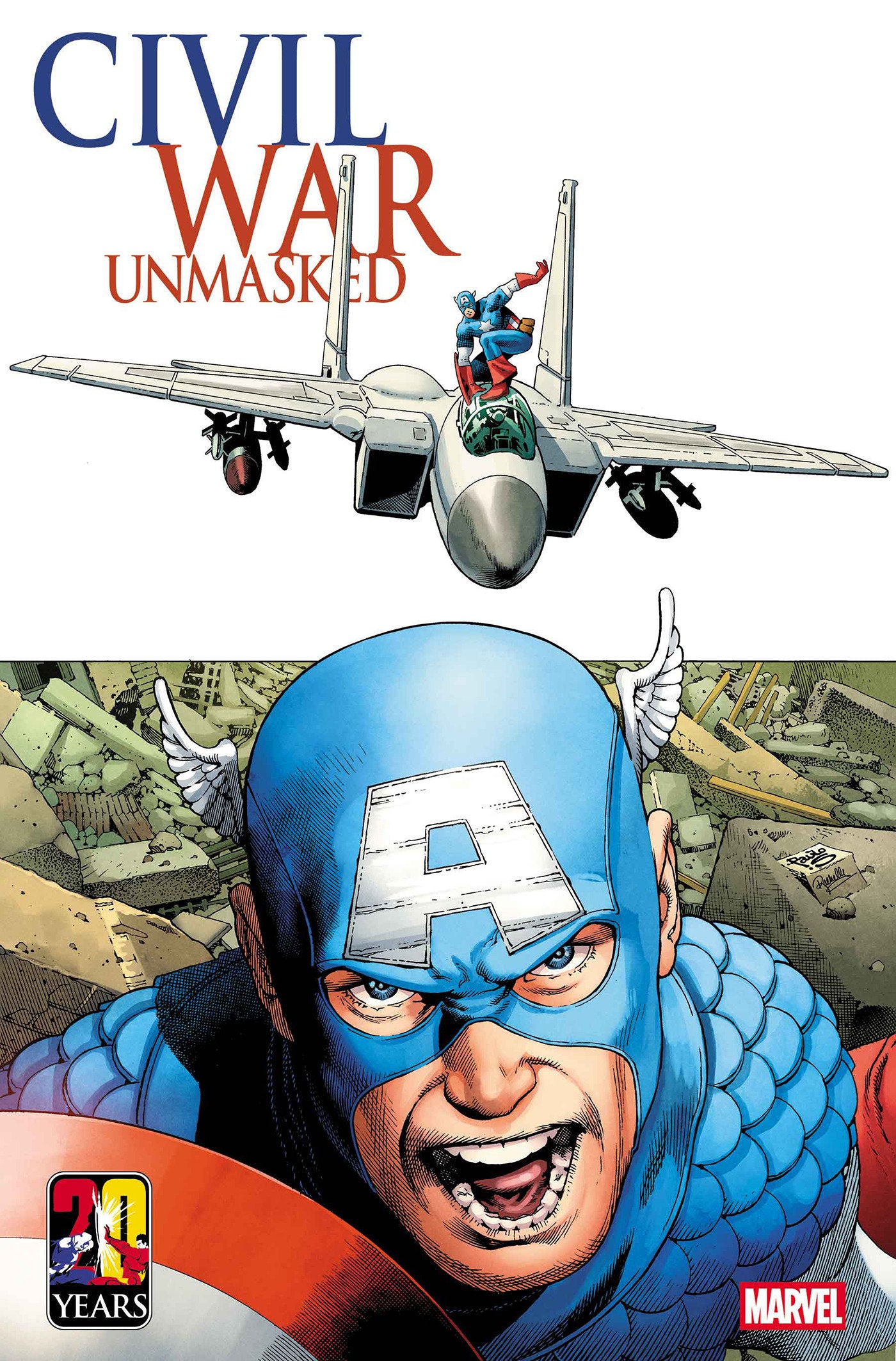 CIVIL WAR UNMASKED #3 PAULO SIQUEIRA 5-PART CONNECTING VAR CVR B