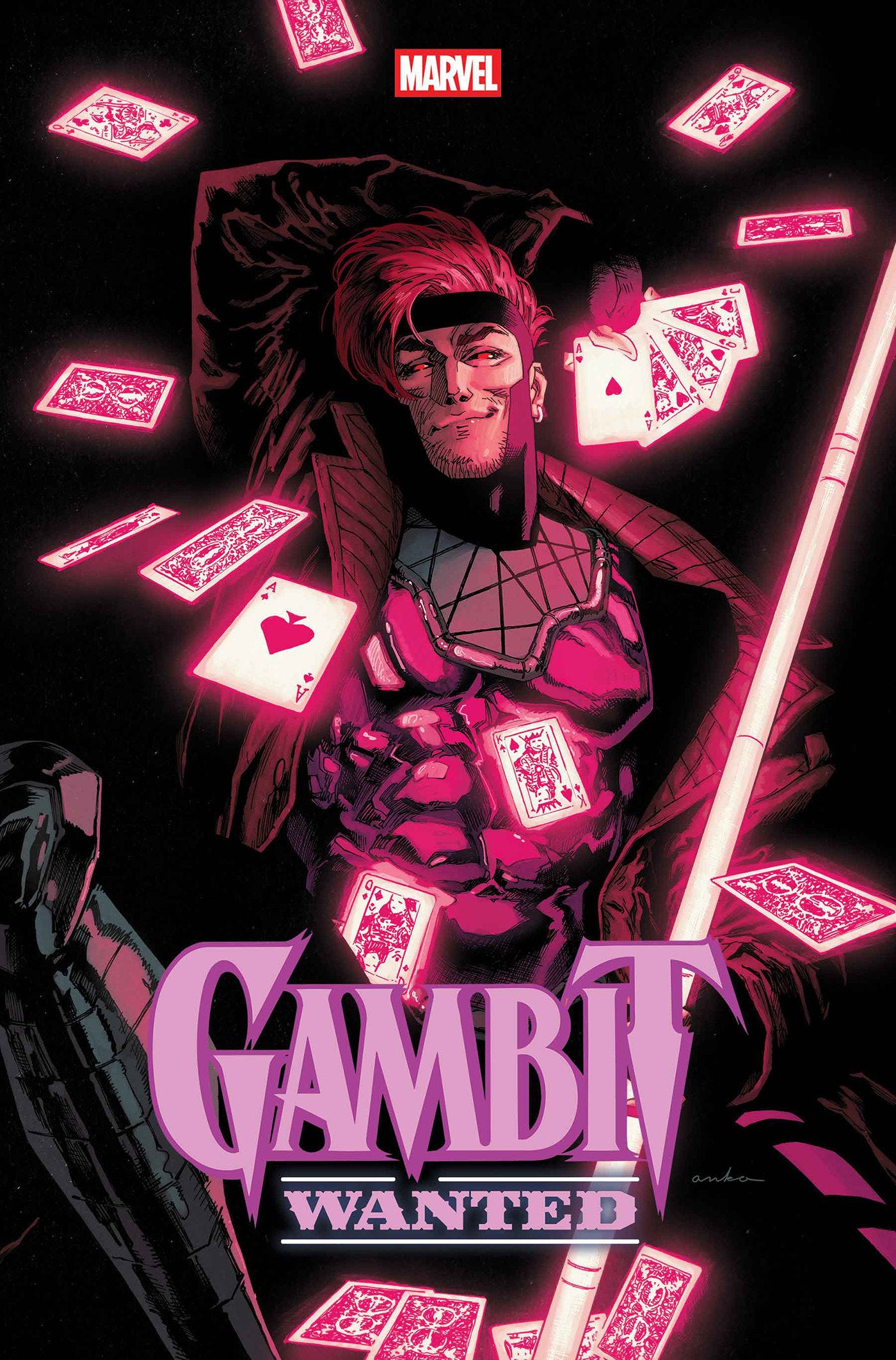 GAMBIT WANTED #1 KRIS ANKA FOIL VAR CVR B