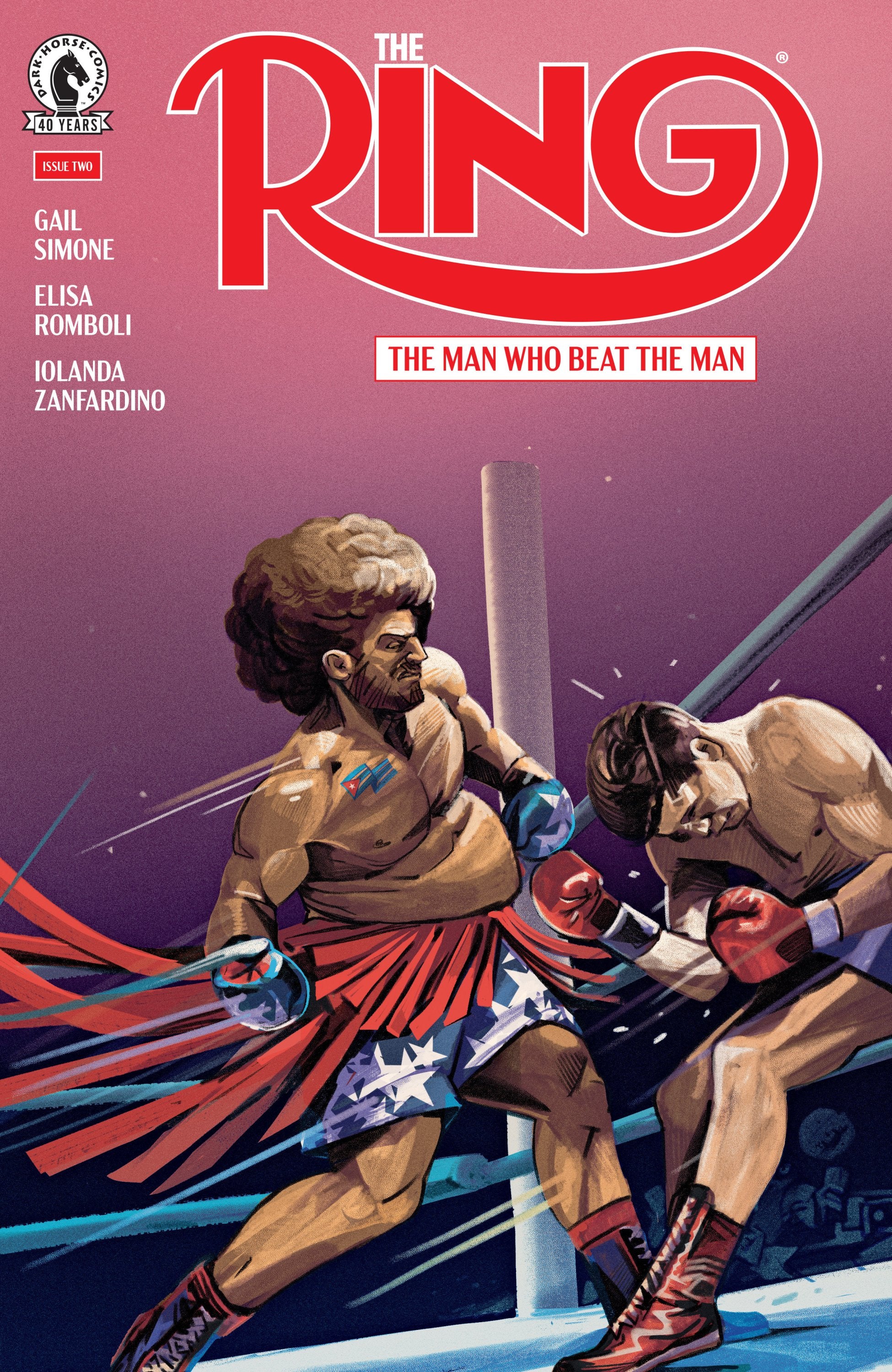 THE RING THE MAN WHO BEAT THE MAN #2 CVR A OLIVER BARRETT