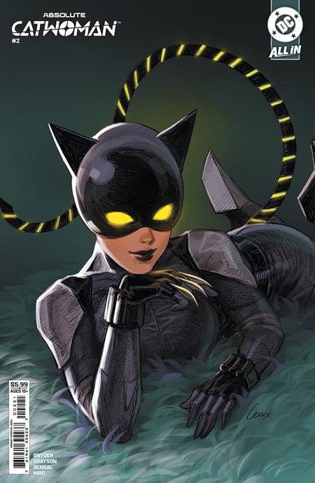 ABSOLUTE CATWOMAN #2 CVR B LESLEY LEIRIX LI CARD STOCK VAR OF 6