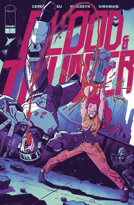 BLOOD AND THUNDER #15 CVR B NICK ROCHE AND JOSH BURCHAM VAR