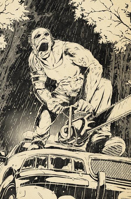 DEAD BY DAYLIGHT THE HILLBILLY #4 CVR B FLOPS VIRGIN INKS CARDSTOCK OF 4