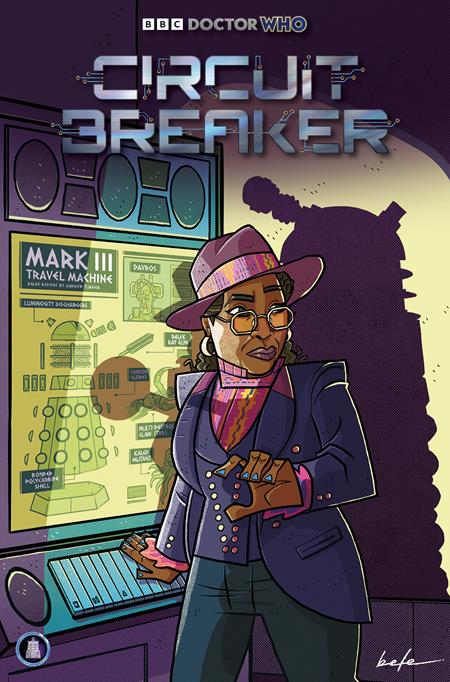 DOCTOR WHO CIRCUIT BREAKER #1 CVR C ROBERT SIENICKI CARDSTOCK VAR OF 2