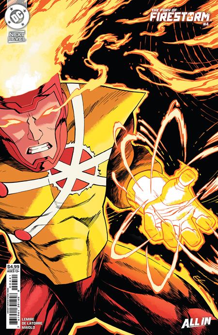 FURY OF FIRESTORM #4 CVR D ETHAN YOUNG CARD STOCK VAR OF 8