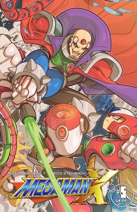 MEGA MAN X #5 CVR B EDWIN HUANG VAR OF 5