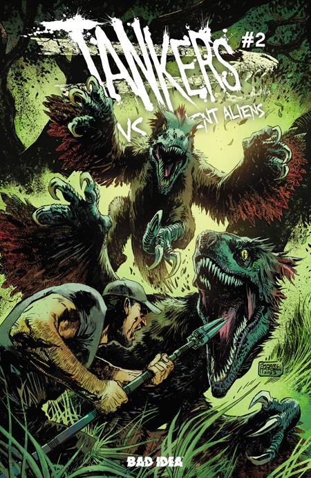 TANKERS VS ANCIENT ALIENS #2 CVR A GABRIEL HARDMAN OF 4