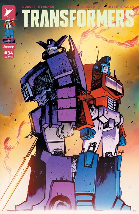 TRANSFORMERS #34 CVR B DANIEL WARREN JOHNSON AND MIKE SPICER VAR