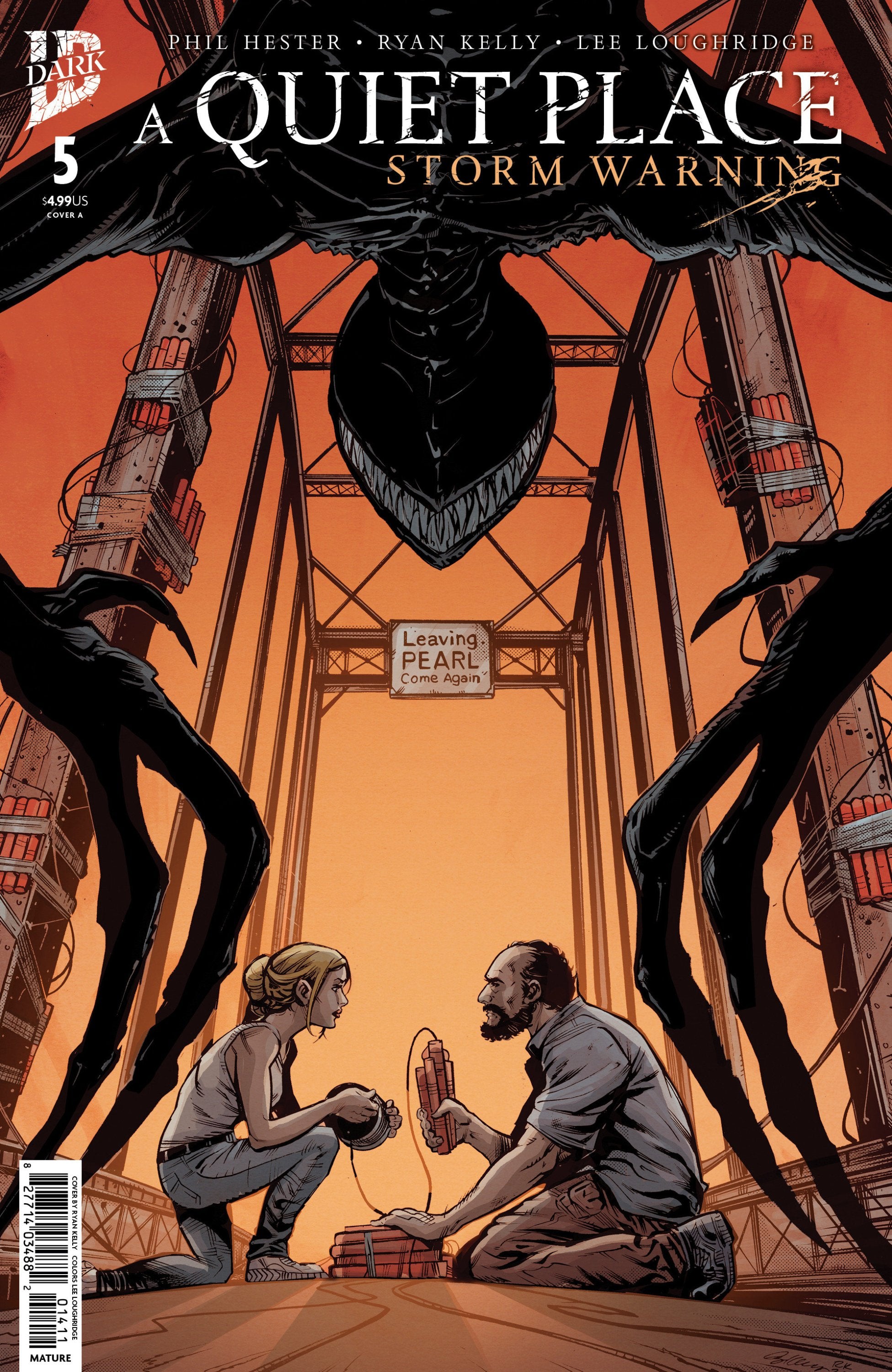 A QUIET PLACE STORM WARNING #5 COVER A KELLY CVR A