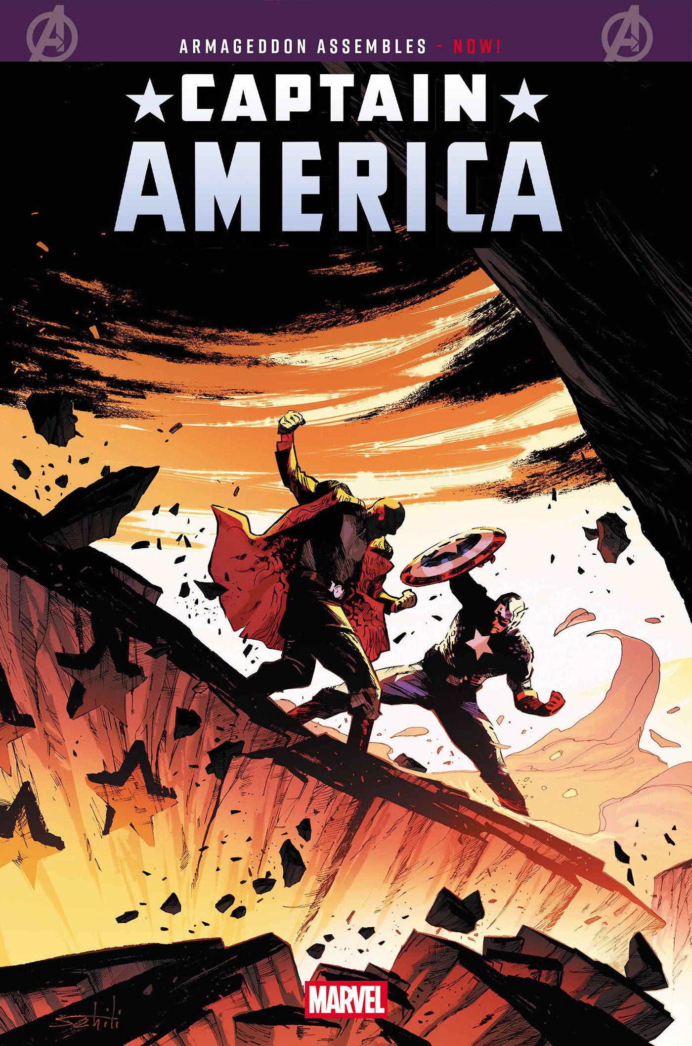 CAPTAIN AMERICA #13 ARM CVR A
