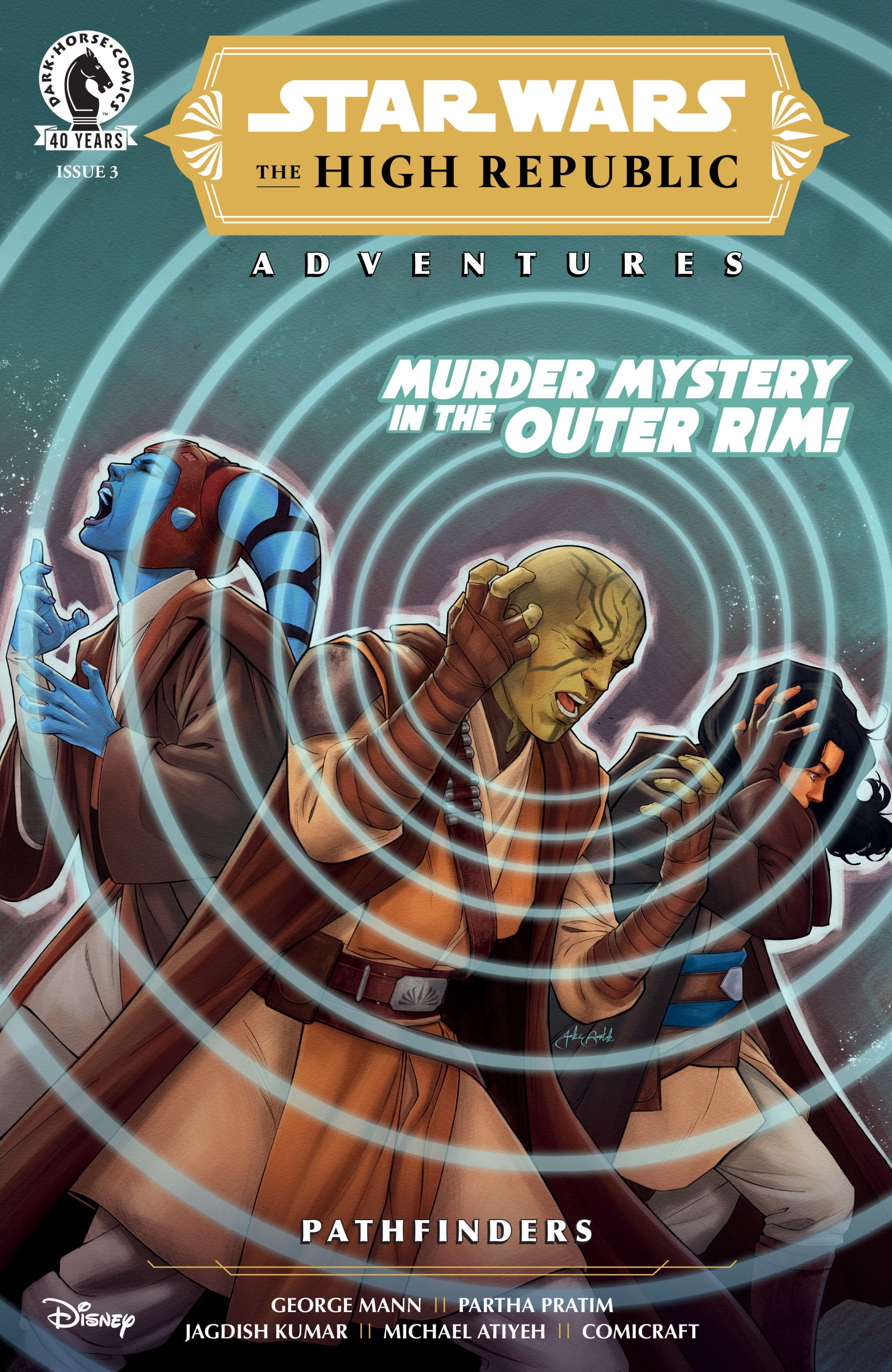 STAR WARS THE HIGH REPUBLIC ADVENTURES--PATHFINDERS #3 CVR A JAKE BARTOK