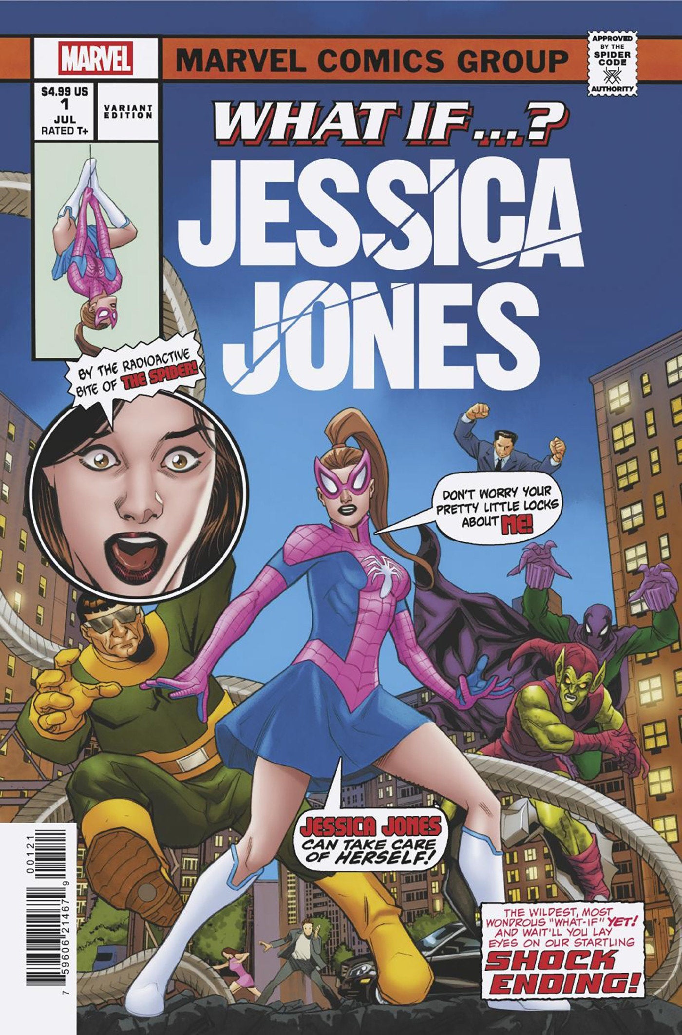 WHAT IF JESSICA JONES #1 DAVID MESSINA HOMAGE VAR CVR B