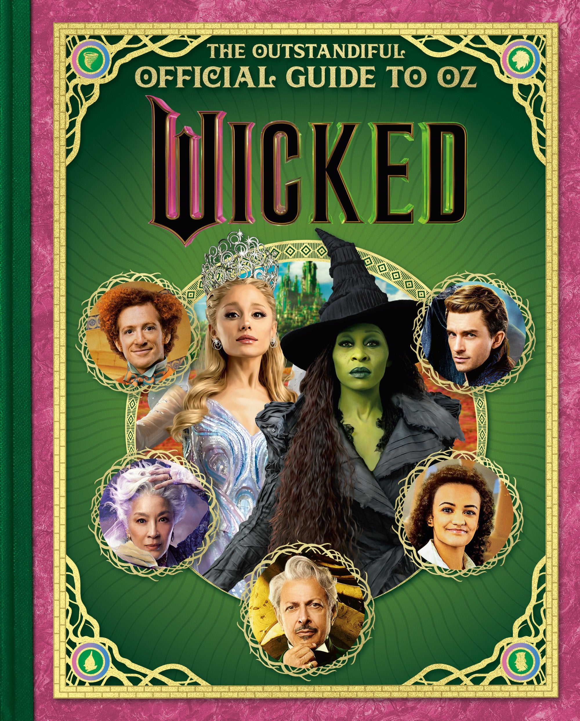 WICKED THE OUTSTANDIFUL OFFICIAL GUIDE TO OZ UNIVERSAL PICTURES WICKED HC