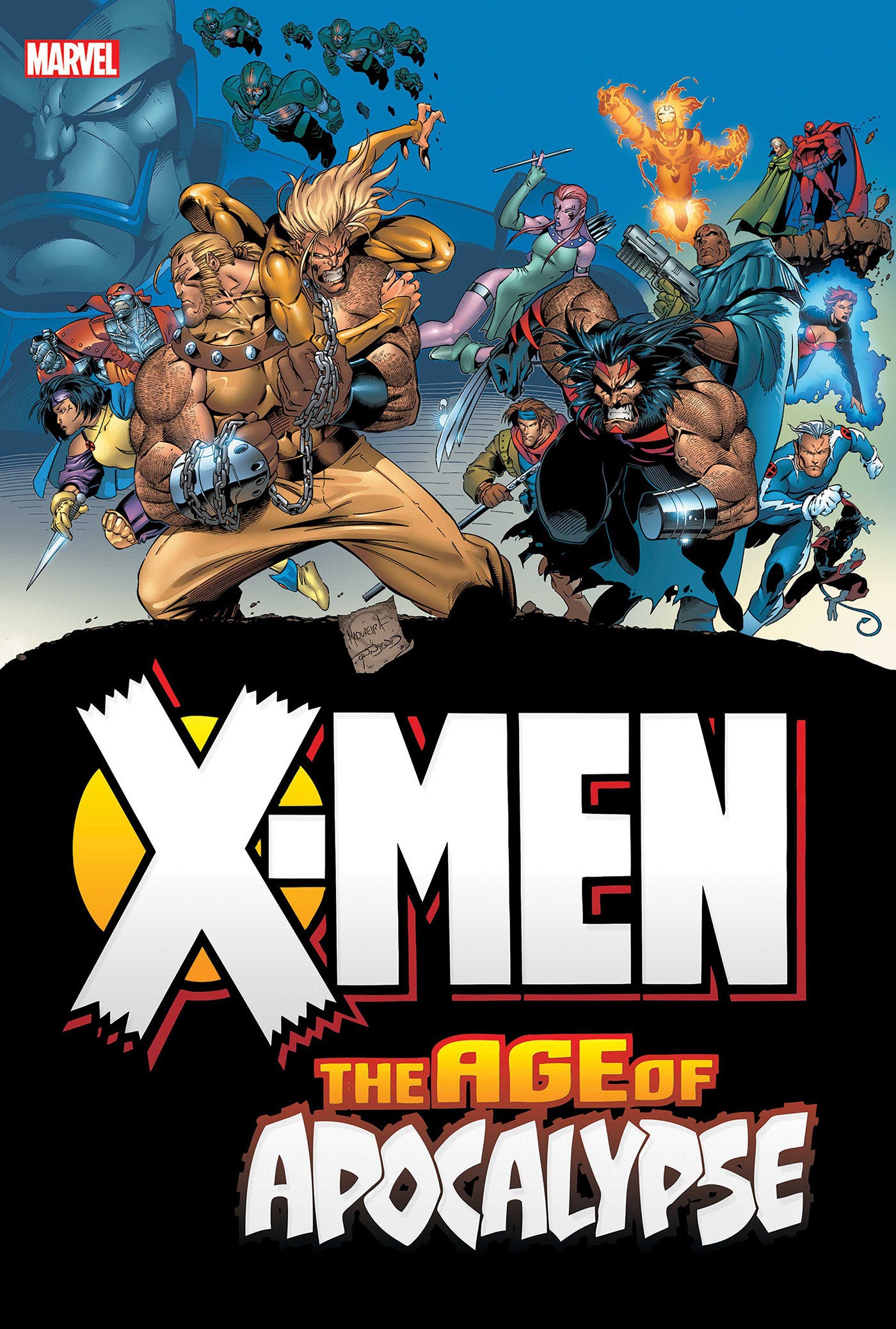 X-MEN AGE OF APOCALYPSE OMNIBUS JOE MADUREIRA COVER NEW PRINTING 3 DM ONLY HC