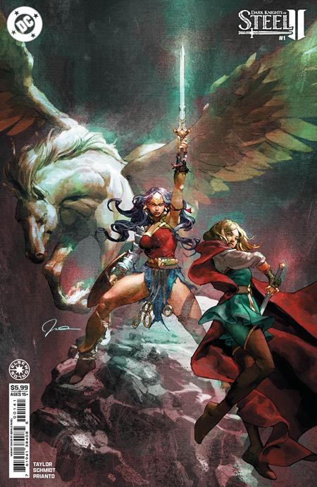DARK KNIGHTS OF STEEL II #1 CVR D GERALD PAREL CARD STOCK VAR OF 12