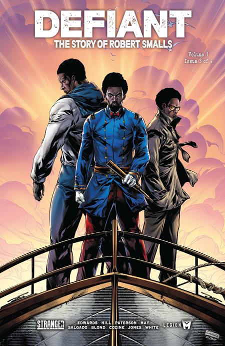 DEFIANT THE STORY OF ROBERT SMALLS #3 CVR A CAANAN WHITE PREVIOUSLY SOLICITED THRU DIAMOND ALLOCATIONS MAY OCCUR OF 4
