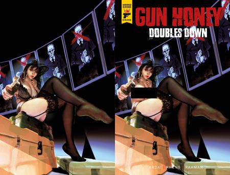 GUN HONEY DOUBLES DOWN #2 CVR H SEAGE WRAPAROUND NUDE CLOTHED BAGGED VAR OF 4
