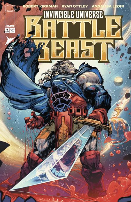 INVINCIBLE UNIVERSE BATTLE BEAST #4 5TH PTG CVR A