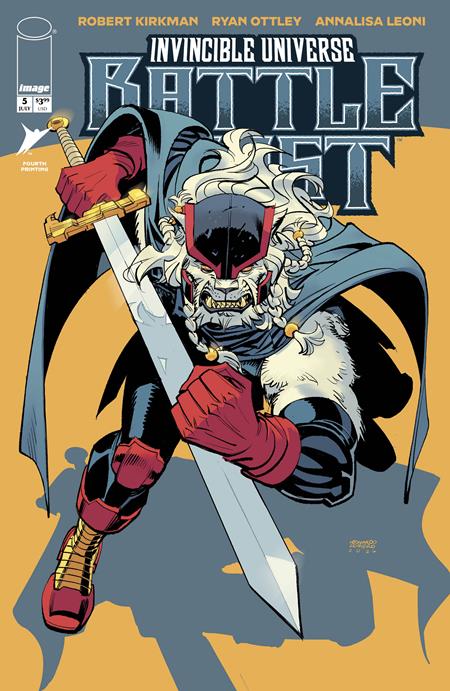 INVINCIBLE UNIVERSE BATTLE BEAST #5 4TH PTG CVR A
