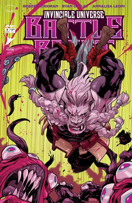 INVINCIBLE UNIVERSE BATTLE BEAST #6 4TH PTG CVR A
