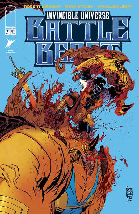 INVINCIBLE UNIVERSE BATTLE BEAST #7 3RD PTG CVR A