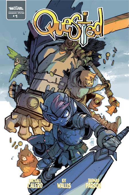 QUESTED #1 CVR E LUDO LULLABI FOIL VAR OF 3