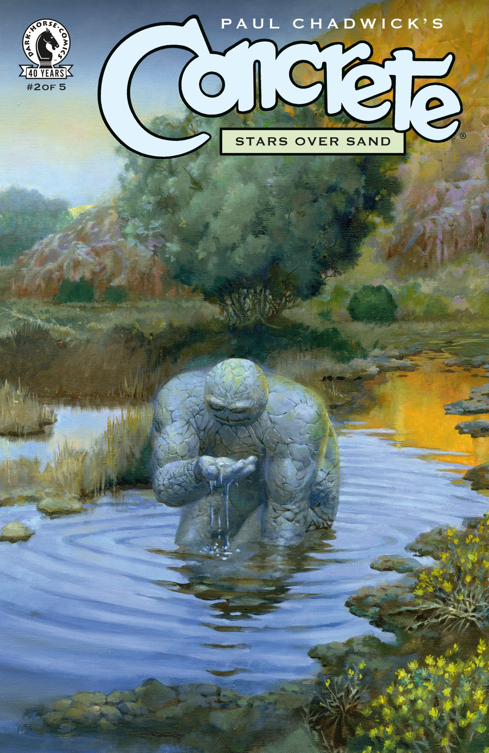 CONCRETE STARS OVER SAND #2 CVR A PAUL CHADWICK
